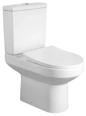 Aqualine Vermet - Duoblok toiletpot, vario afvoer, wit VR038 bij Sanitino