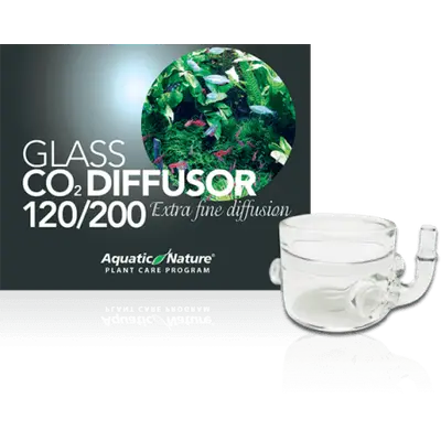 Aquatic Nature CO2 GLASS DIFFUSOR 120 / 200 bij Ocean Store (zeeaquarium-winkel.nl)