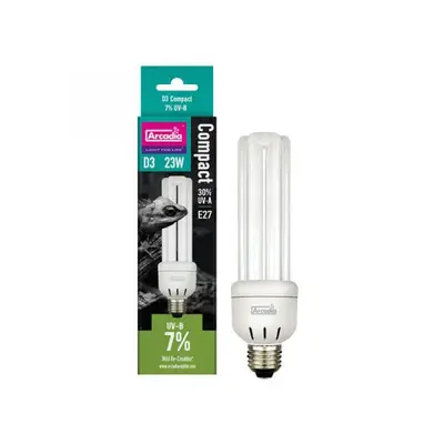 Arcadia - 7% Forest compact lamp 23W [E27] bij Reptika Reptiles