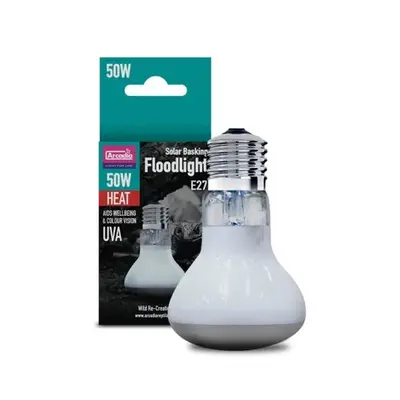 Arcadia - Basking Solar Flood Lamp - 50w bij Reptika Reptiles