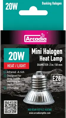 Arcadia Halogen Heat Lamp bij Aquariumplantenshop
