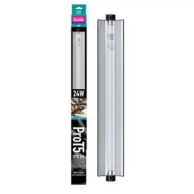 Arcadia - ProT5 UVB Kit, 6% UV Lamp - 24W bij Reptika Reptiles