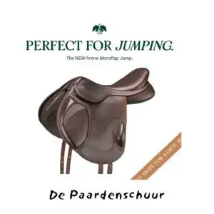 Arena Monoflap Jump springzadel HART bij De Paardenschuur