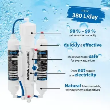 Arka myAqua380 - Reverse Osmosis System, up to 380 L/day bij Coral and Fish Store