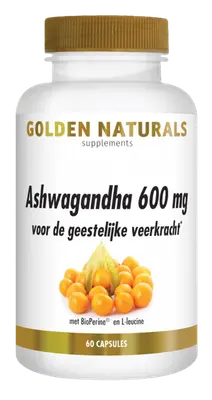Ashwagandha KSM-66 600 mg (60 capsules) bij Vitaminadviceshop