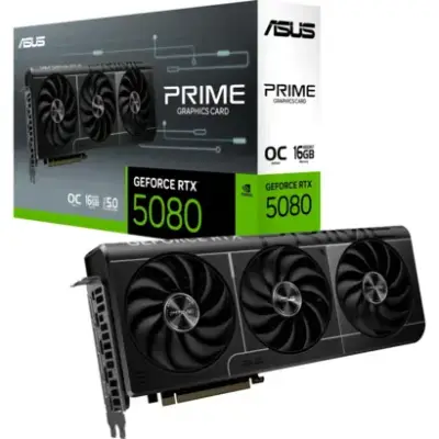 Asus Prime GeForce RTX 5080 16GB GDDR7 OC Edition bij Yorcom