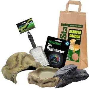 Baardagaam Starters Kit Inrichting - Complete Kit Inrichting bij Fritskuiper