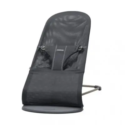 BabyBjörn Bliss Mesh Wipstoel Anthracite bij Babypark
