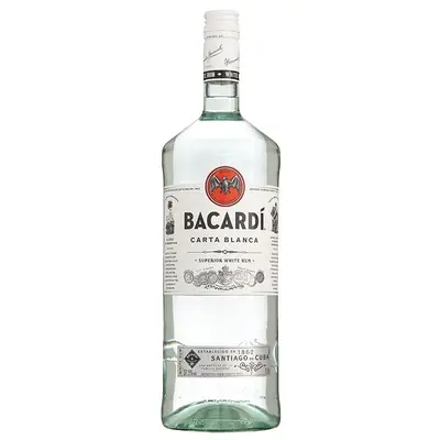 Bacardi Carta Blanca 150 cl bij Dirck3 (Dirck III)
