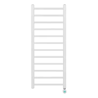 Badkamer Elektrische Radiator Handdoekverwarming 1200X500-413W SkyLine Wit bij SaniSupreme