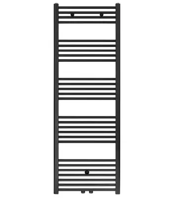 Badkamer Radiator Handdoekverwarming 1600 x 600 Blackline mat zwart bij SaniSupreme