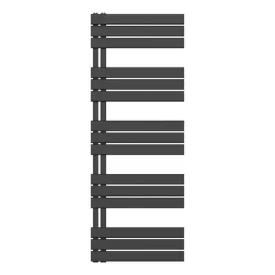 Badkamer Radiator PremiumLine Mirano Handdoekverwarming 1600 x 600 Mat Zwart bij SaniSupreme