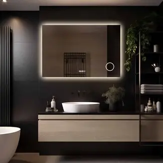 Badkamerspiegel 120x80 LED – Lorina bij Sanitear