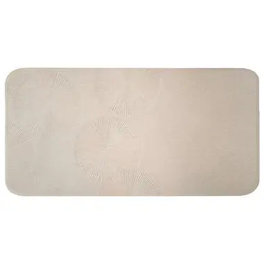 Badmat 120x60 cm Japandi - Beige - Modern bij Leen Bakker