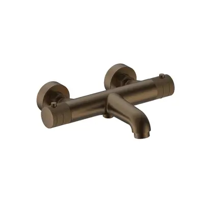 Badmengkraan Thermostatisch opbouw Veloria Line Eucalyptus met Bruin Brons SaniSupreme bij SaniSupreme