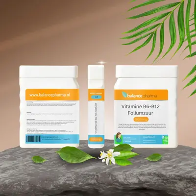 Balancepharma Supplements 48 Vitamine B6-B12-Foliumzuur bij Vitatheek