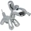 Ballooneez Hond (Zilver) Pluche Knuffel 35 cm bij TopKnuffels