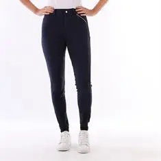 BARATO KINDERRIJBROEK BASIC FULLGRIP Donkerblauw bij De Kroo Ruitersport