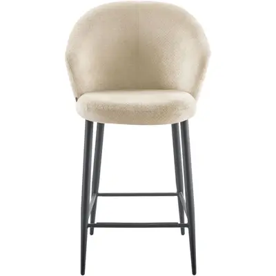 Barkruk Alfita beige bij INHOUSE