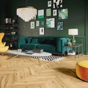 Barlinek Visgraat Click Parket Schubert Eiken - Rustiek- Geborsteld - Naturel Geolied Mat - 13 x 110 x 660mm - 0.508m2 bij Kwaliteitparket