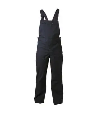 Basicline Brest Amerikaanse Overall Zwart bij Bedrijfskledingonline