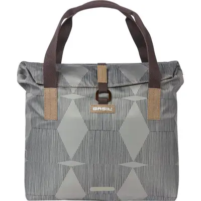 Basil Elegance Shopper Enkele fietstas bij Mantel