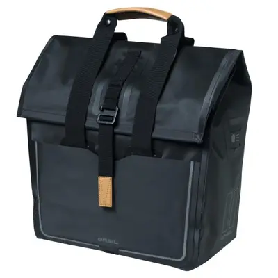 Basil Urban Dry shopper Enkele Fietstas bij Mantel