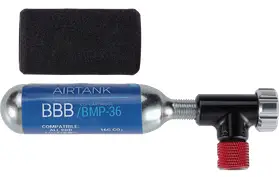 BBB Cycling BMP-34 Minipomp Easyair CO2 Pomp bij 12GO Biking
