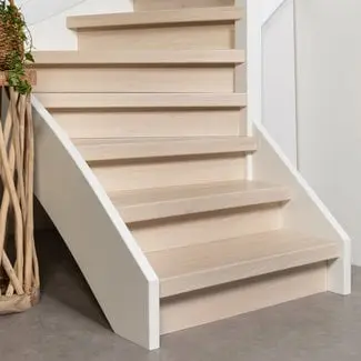 Beach Oak doe-het-zelf traprenovatie set bij Stairscompany