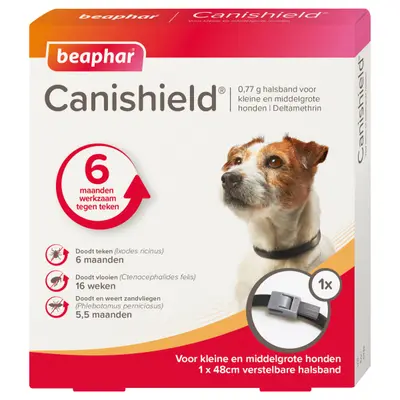 Beaphar Canishield - Anti Vlooien en Tekenband Hond - Groot - L bij Welkoop