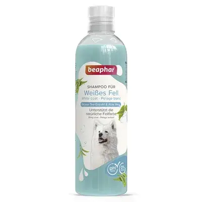 Beaphar Hondenshampoo Witte Vacht 250 ml bij Bitiba
