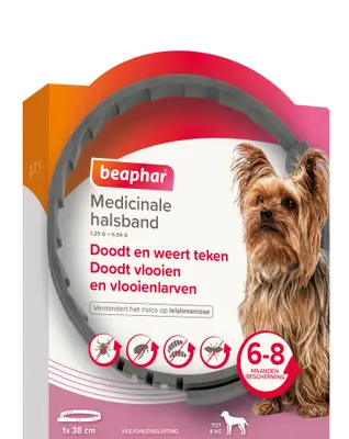 Beaphar Medicinale Halsband - Teken en vlooienband bij Welkoop