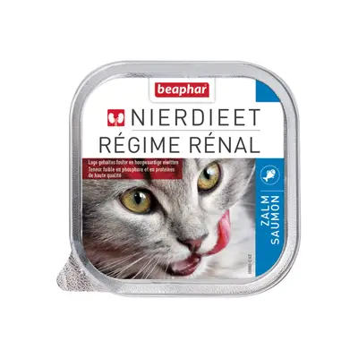 Beaphar Nierdieet Kattenvoer Zalm 100gr bij Discus