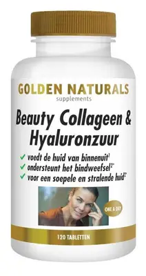 Beauty Collageen & Hyaluronzuur (120 tabletten) bij Vitaminadviceshop
