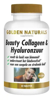 Beauty Collageen & Hyaluronzuur (60 tabletten) bij Vitaminadviceshop