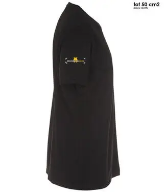 Bedrukken Mouw (t-shirt, trui, jas, overall) bij Bedrijfskledingonline