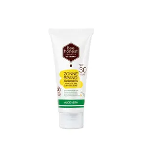 Bee Honest Zonnebrand aloe & honing SPF30 bij Natuurlijk Zuiver