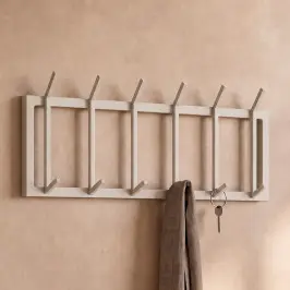 Beige kapstok met haken bij LUMZ