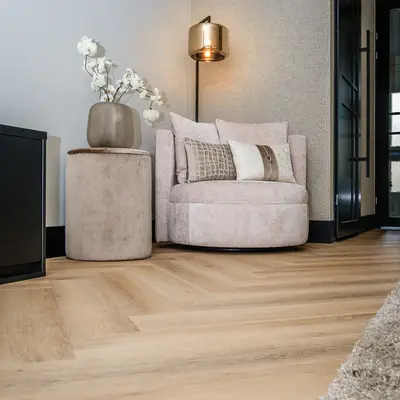 Belakos Palazzo Visgraat XL 75 | Dryback Lijm PVC bij VloerOnline