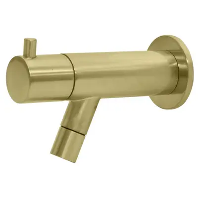 Best Design Luxerio Line Ravello inbouw fontein 11,9 cm mat goud bij SaniSupreme