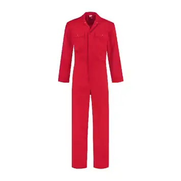 Bestex overall 100% katoen| OVK100 | 02-rood bij Werkkledinghuis Groningen