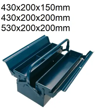 Bgs Technic Montagegereedschapskoffer 430 x 200 x 150 mm 3-delig bij Tools2Go