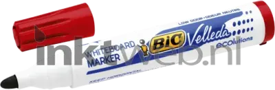 BIC 1701 Velleda whiteboard rond 1.4 rood bij Inktweb.nl