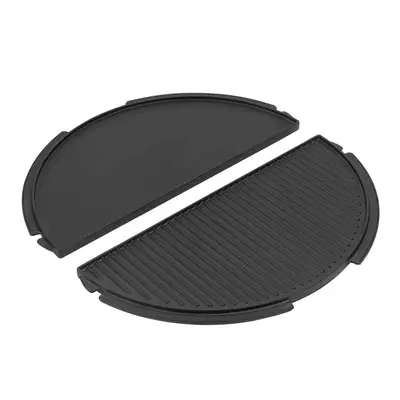Big Green Egg Half Cast Iron Plancha L (Eggspander) bij BBQ Outside