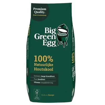 Big Green Egg Houtskool 9 kg Dutch ( Charcoal ) bij Barbecueplein