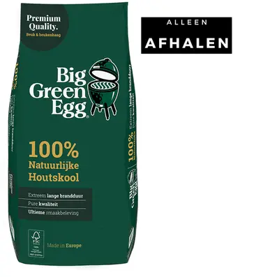 Big Green Egg - Houtskool premium 4.5 kg bij Beef Exclusief