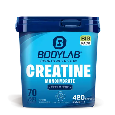 BIG PACK Creatine Monohydrate (420 capsules) bij Bodylab
