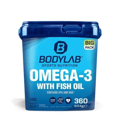 BIG PACK Omega-3 (360 capsules) bij Bodylab