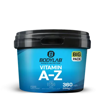 BIG PACK Vitamine A-Z (360 tabletten) bij Bodylab