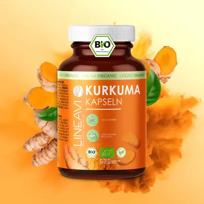 Bio Kurkuma Kapseln (180 Kapseln) bij Bodylab